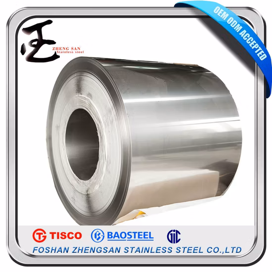 Bobine en acier inoxydable d'usine de Foshan de qualité 304 201 pour ustensiles de cuisine
