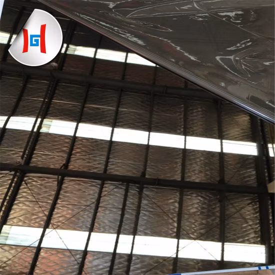 Acier inoxydable/aluminium/galvanisé/carbone/prépeint/fer/enduit de couleur/enduit de zinc/Galvalume/ondulé/toiture/laminé à froid à chaud/304/316/alliage/aluminium/tôle d'acier