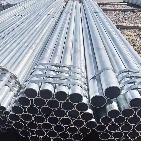 Tuyau en acier galvanisé rond en carbone ASTM A53 A500 à prix bon marché